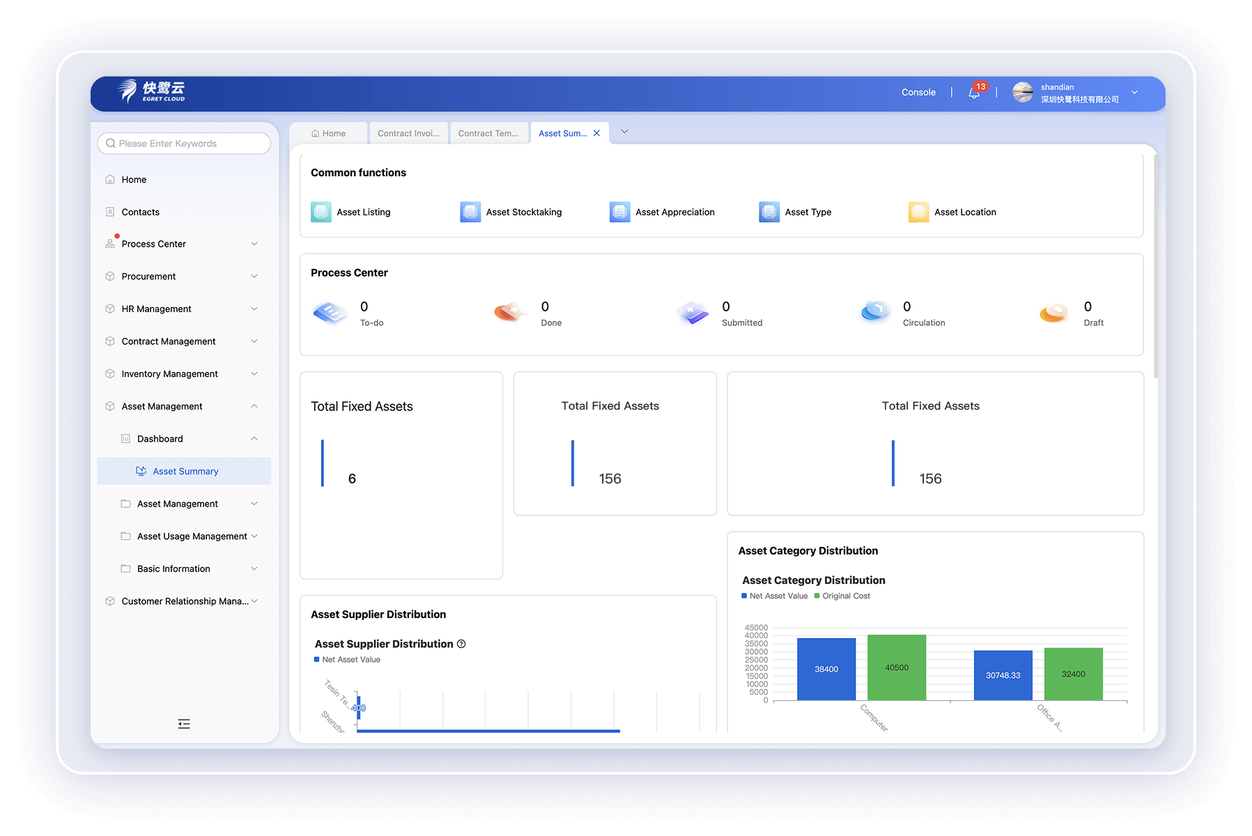Asset Data Dashboard